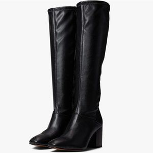 Franco Sarto Tribute Boots- Size 8.5- Black- Knee High Tall Boots